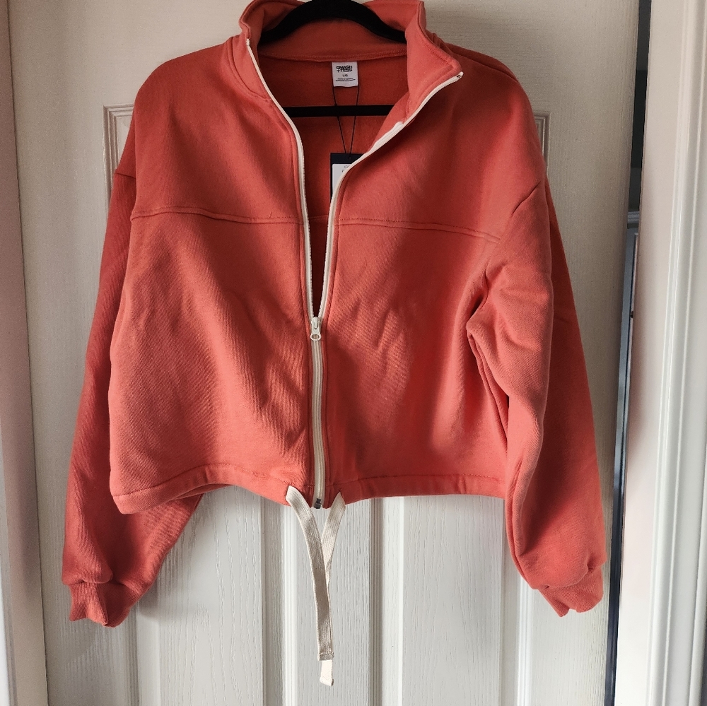 NWT Avery Bomber Jacket by Smash + Tess in Burnt Sienna  Sz L